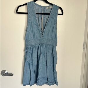 Abercrombie chambray dress